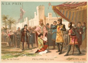 Philip III of France by French School